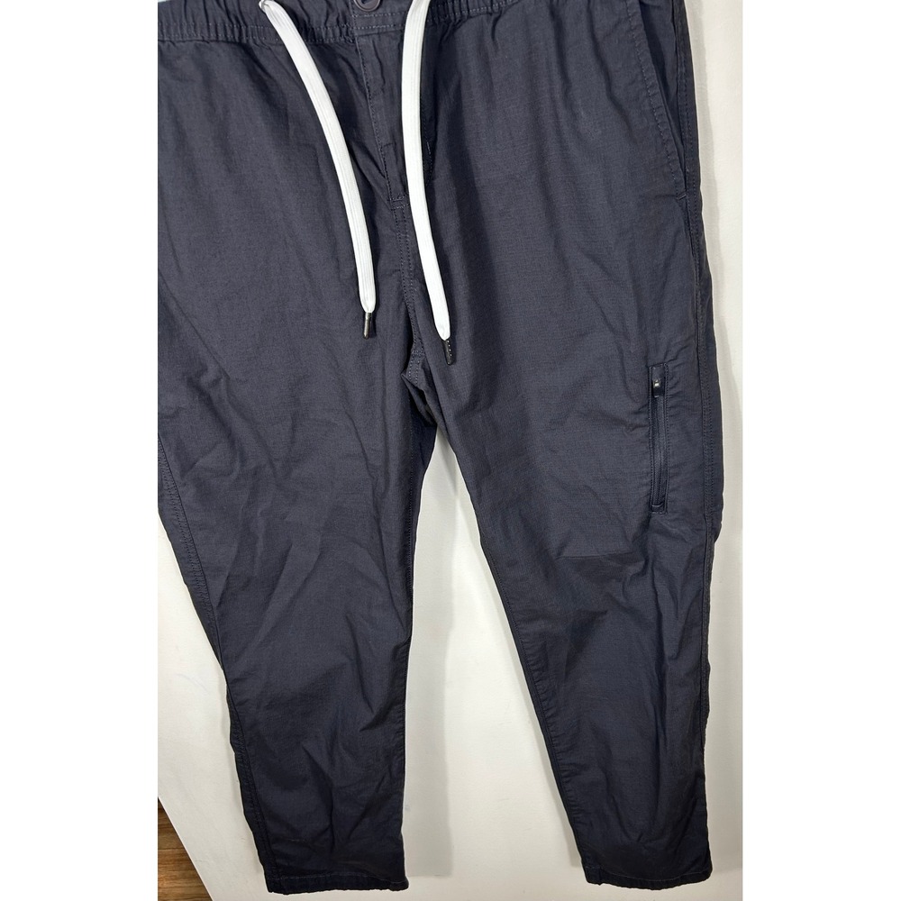 Quince Ripstop Pants Women M Steel Gray Organic Stretch Cotton Straight Leg GORP - Picture 8 of 12